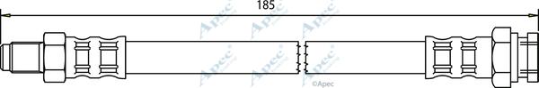 APEC HOS3346 - Спирачен маркуч vvparts.bg