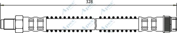 APEC HOS3300 - Спирачен маркуч vvparts.bg