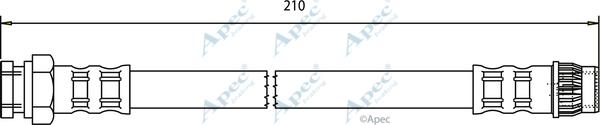 APEC HOS3302 - Спирачен маркуч vvparts.bg