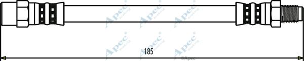 APEC HOS3313 - Спирачен маркуч vvparts.bg