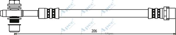 APEC HOS3385 - Спирачен маркуч vvparts.bg