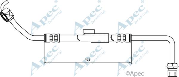 APEC HOS3247 - Спирачен маркуч vvparts.bg