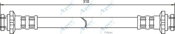 APEC HOS3286 - Спирачен маркуч vvparts.bg