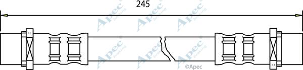 APEC HOS3238 - Спирачен маркуч vvparts.bg