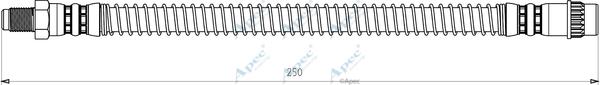 APEC HOS3783 - Спирачен маркуч vvparts.bg