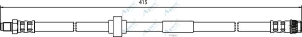 APEC HOS3721 - Спирачен маркуч vvparts.bg