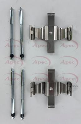 APEC KIT1446 - Комплект принадлежности, дискови накладки vvparts.bg