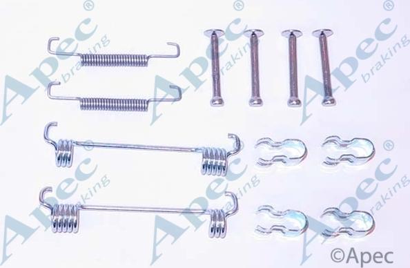 APEC KIT2005 - Комплект принадлежности, челюсти за ръчна спирачка vvparts.bg