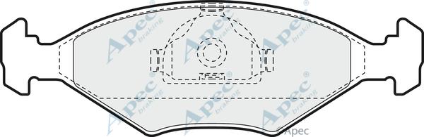 Roadhouse 2281.12 - Комплект спирачно феродо, дискови спирачки vvparts.bg