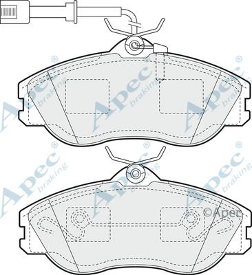 Metzger 027622 - Комплект спирачно феродо, дискови спирачки vvparts.bg