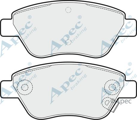 Icer 181810-200 - Комплект спирачно феродо, дискови спирачки vvparts.bg