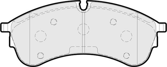 APEC PD3913 - Комплект спирачно феродо, дискови спирачки vvparts.bg