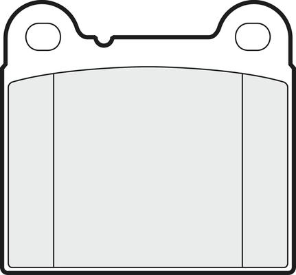 APEC PD3414 - Комплект спирачно феродо, дискови спирачки vvparts.bg