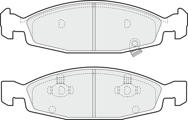 Icer 181398-071 - Комплект спирачно феродо, дискови спирачки vvparts.bg