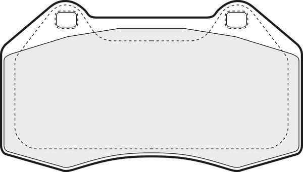 APEC PD3197 - Комплект спирачно феродо, дискови спирачки vvparts.bg