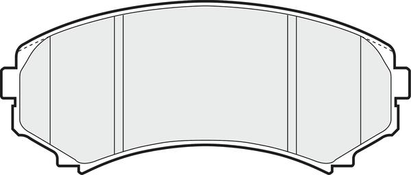 APEC PD3183 - Комплект спирачно феродо, дискови спирачки vvparts.bg