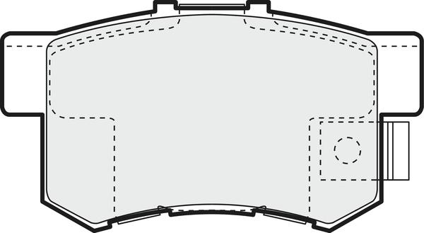 APEC PD3170 - Комплект спирачно феродо, дискови спирачки vvparts.bg