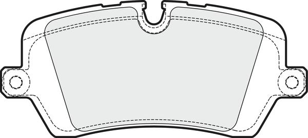 APEC PD3737 - Комплект спирачно феродо, дискови спирачки vvparts.bg