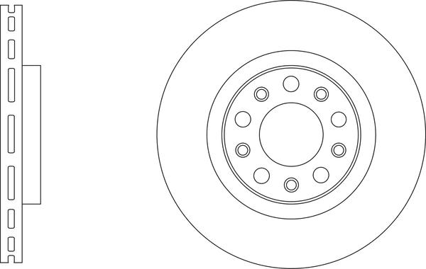 APEC SDK6959 - Спирачен диск vvparts.bg