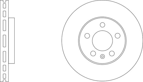 APEC SDK6952 - Спирачен диск vvparts.bg