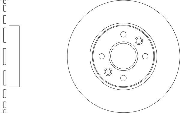 APEC SDK6957 - Спирачен диск vvparts.bg