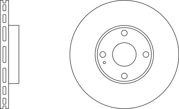 APEC SDK6909 - Спирачен диск vvparts.bg