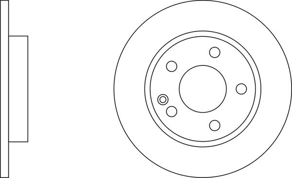 APEC SDK6910 - Спирачен диск vvparts.bg