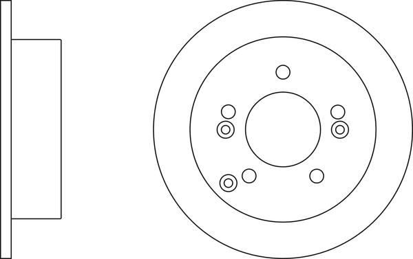 APEC SDK6929 - Спирачен диск vvparts.bg