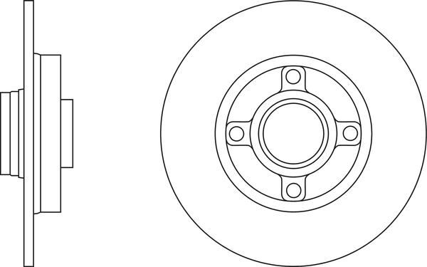 APEC SDK6471 - Спирачен диск vvparts.bg