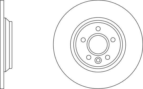 APEC SDK6564 - Спирачен диск vvparts.bg