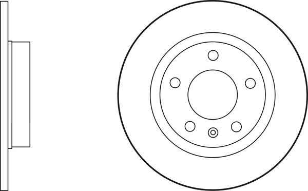 APEC SDK6563 - Спирачен диск vvparts.bg