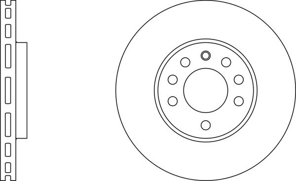 APEC SDK6060 - Спирачен диск vvparts.bg