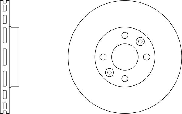 APEC SDK6062 - Спирачен диск vvparts.bg