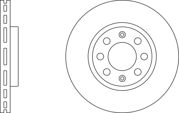 APEC SDK6010 - Спирачен диск vvparts.bg