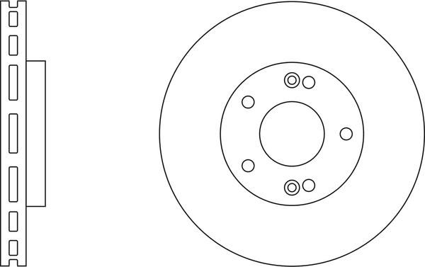 APEC SDK6013 - Спирачен диск vvparts.bg