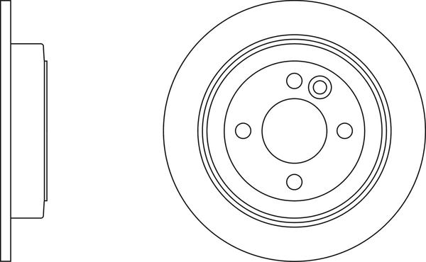 APEC SDK6017 - Спирачен диск vvparts.bg