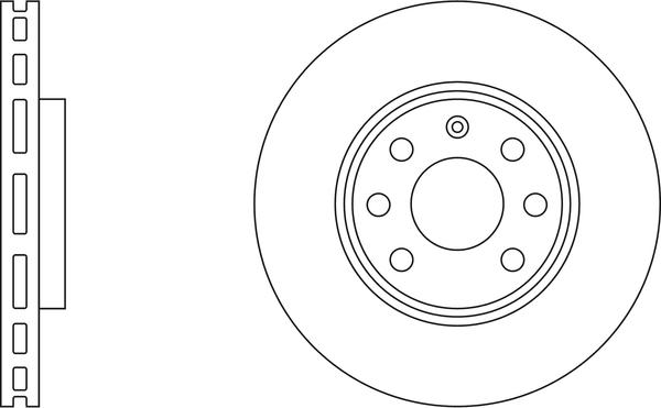 APEC SDK6031 - Спирачен диск vvparts.bg