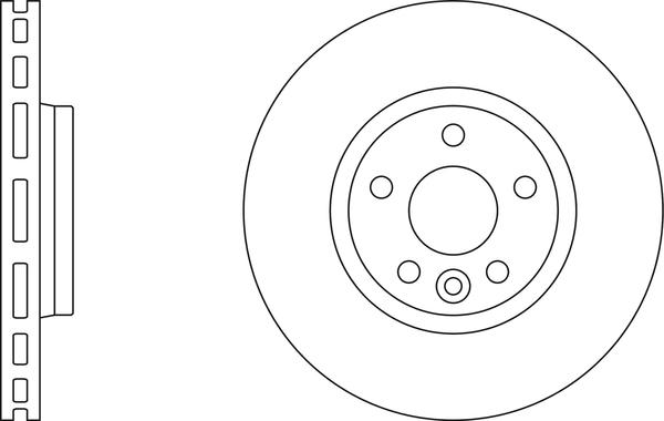 APEC SDK6020 - Спирачен диск vvparts.bg