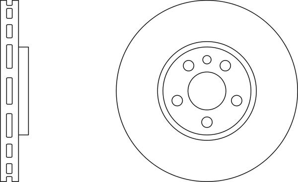 APEC SDK6173 - Спирачен диск vvparts.bg