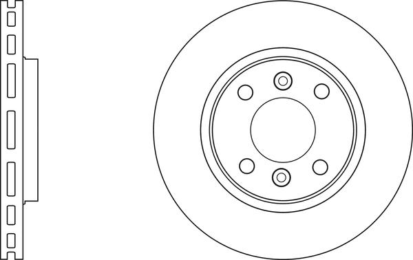 APEC SDK6302 - Спирачен диск vvparts.bg