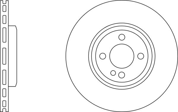 APEC SDK6240 - Спирачен диск vvparts.bg