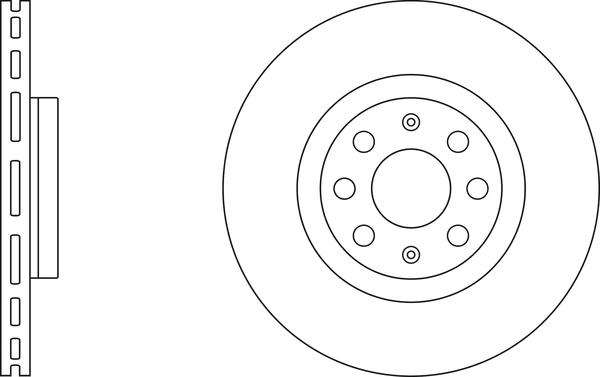 APEC SDK6254 - Спирачен диск vvparts.bg