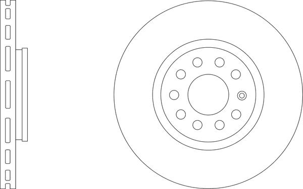 APEC SDK6269 - Спирачен диск vvparts.bg