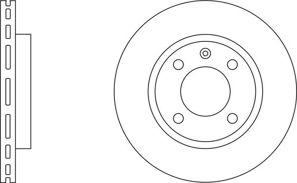 APEC SDK6207 - Спирачен диск vvparts.bg