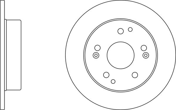 APEC SDK6278 - Спирачен диск vvparts.bg