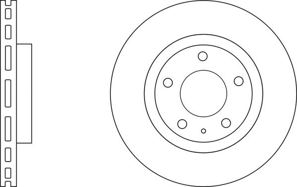 APEC SDK6791 - Спирачен диск vvparts.bg