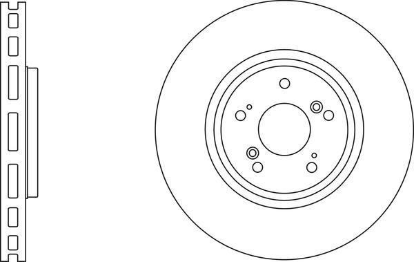 APEC SDK6766 - Спирачен диск vvparts.bg