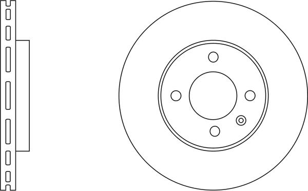 APEC SDK6717 - Спирачен диск vvparts.bg