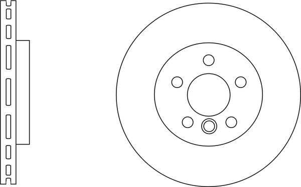 APEC SDK6732 - Спирачен диск vvparts.bg