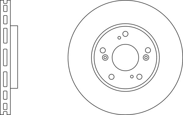 APEC SDK6774 - Спирачен диск vvparts.bg